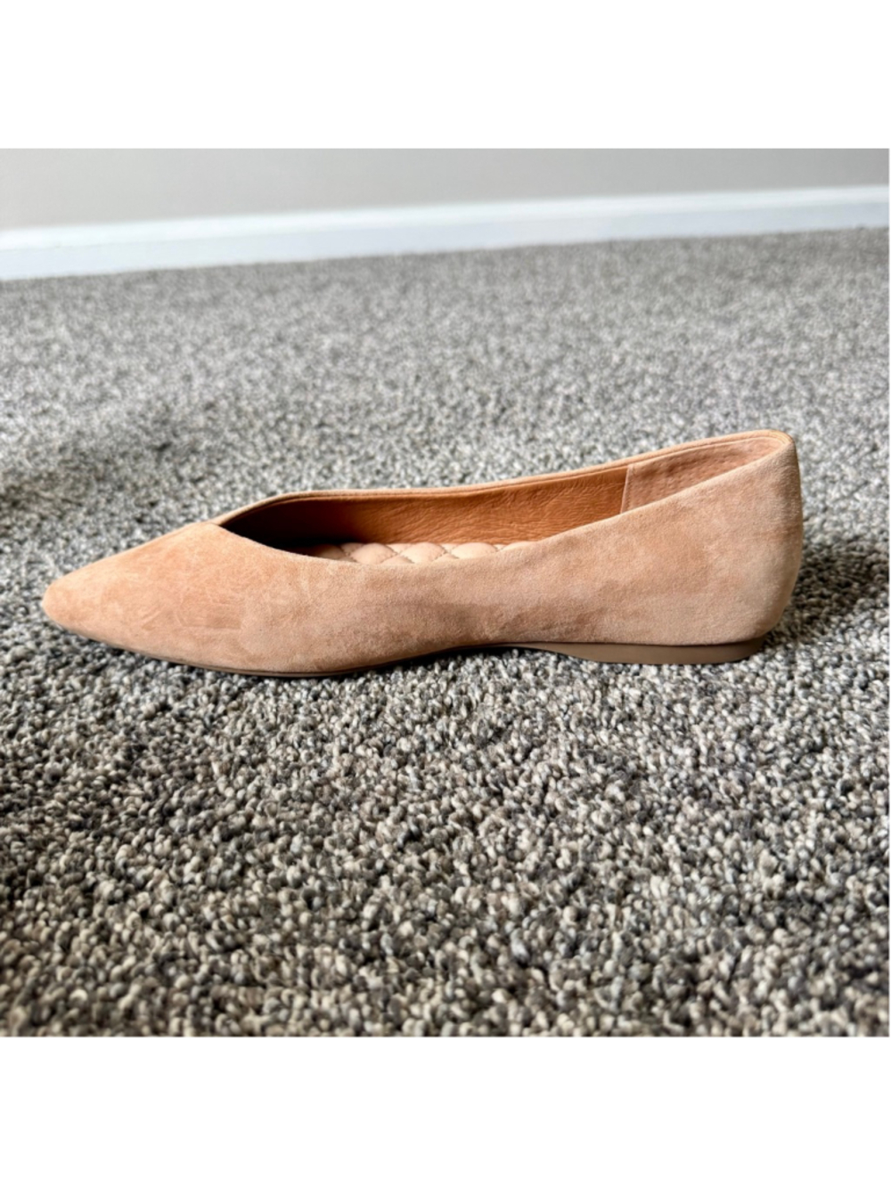 Women's Birdies The Goldfinch Flats in Tan Suede Size 7 NWOB - Picture 6 of 10